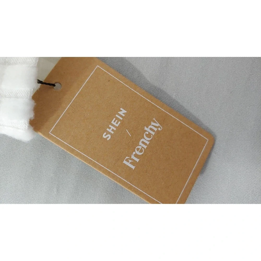 Shein Ribbed Turtleneck XS‎ Long Sleeve NWT Cutout Top Elegant Basic Layering Lq